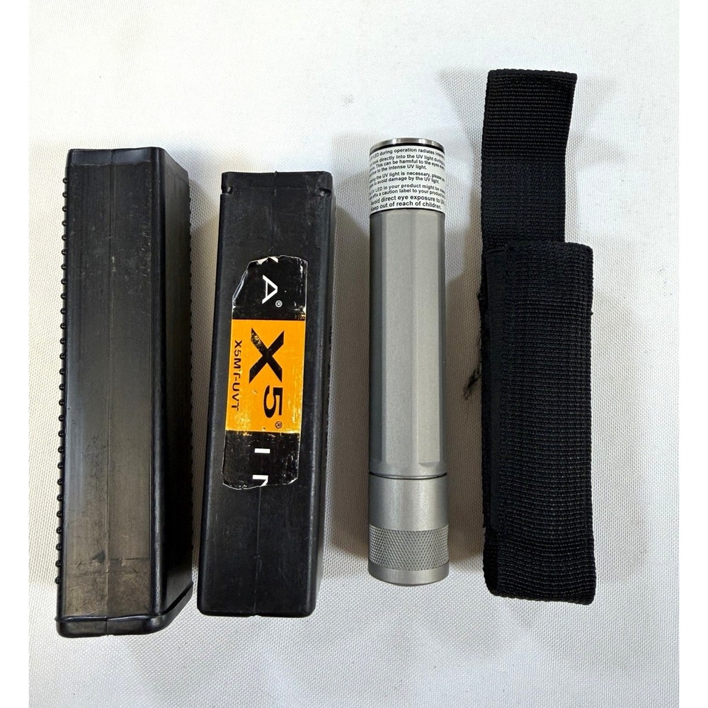 Inova X5 UV LED Tactical Flashlight Titanium X5M1F-UVT Emissive Energy Corp